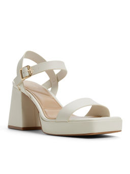 Aldo - Montse Women White Block Heel Sandals