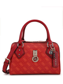 Guess - Red Jensen Box Handbag (Set of 2)
