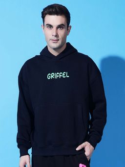 Griffel - Oversized Navy Blue Sweatshirt