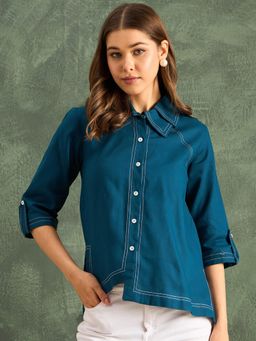 Uptownie - Women Pure Cotton Shirt