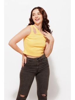 Urban Sundari - Casual Women Yellow Top