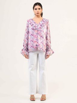 Urban Sundari - Women Fandi Floral Printed Top
