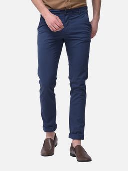 WOODLAND - Plain Navy Blue Chinos
