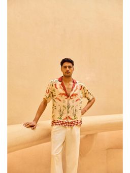 PRIMAL GRAY - The Goan Coast Cream Shirt