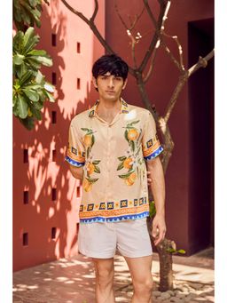 PRIMAL GRAY - The Blue City Cream Shirt