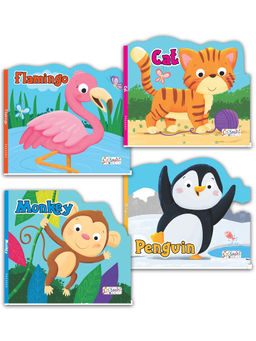 Pegasus - Set of 4 Lovely Animal Shaped Board Books