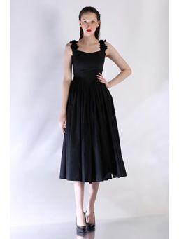 Ozeqo - Womens Black Dress