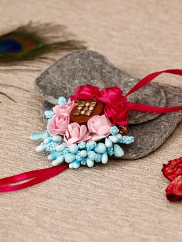 eCraftIndia - Designer Floral Rakhi