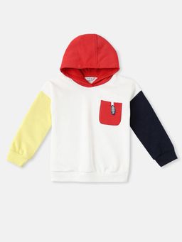 Nautinati - Boys Multi-Color Fleece Hoodie