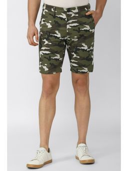 Van Heusen - Men Olive Shorts