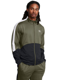 Under Armour - Men Green Tricot Fashion Jacket