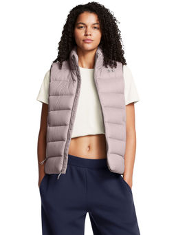Under Armour - Women Grey Legend Down Sleeveless Jacket