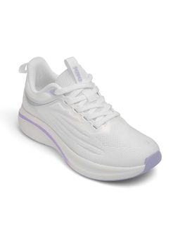 PEPPER - Off White and Purple Casual Sport Shoes