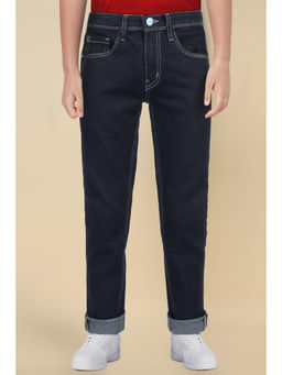 Allen Solly - Boys Navy Blue Skinny Fit Jeans