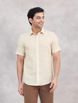 Fabindia - Yellow Cotton Shirt