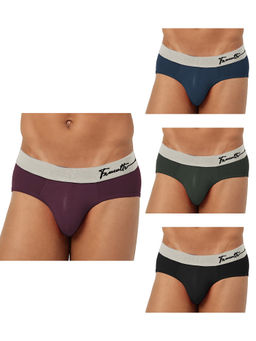 FREECULTR - Mens Underwear Anti Chaffing Sweat-proof Micromodal Briefs (Pack of 4)