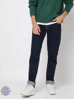 GAP - Men Navy Blue Mid-Rise Slim Fit Jeans
