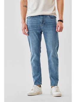 Snitch - Blue Denim Skinny Fit Casual Jeans