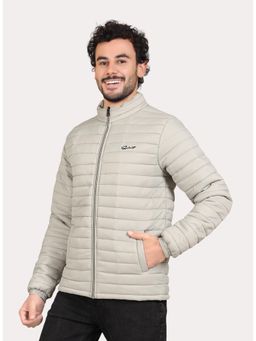 SPIRIT - Men Solid High Neck Full Sleeve Jacket
