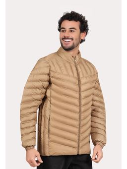 SPIRIT - Men Solid High Neck Full Sleeve Jacket