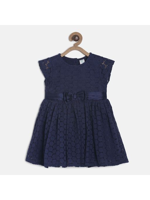 mini klub dresses FS MINI KLUB Embroidered Lace Tiered Dress