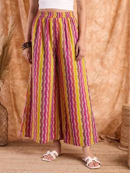 InWeave - Multicolor Bright Printed Palazzo
