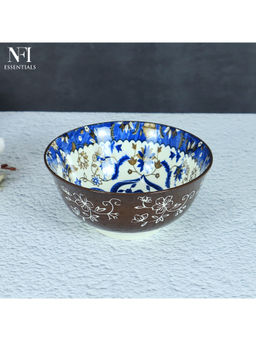 NFI Essentials - Serving Bowls Porcelain Side Bowls for Noodles, Ramen, Snacks, Soups (700 ml)