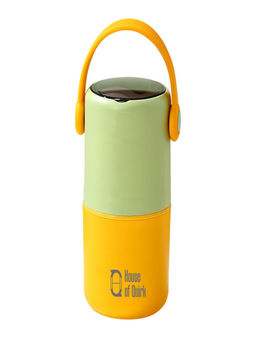 House of Quirk - Insulated Lunch Box 820ml Double-Layer for Office Workers & Students - Green