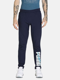 Puma - Graphic Pant I Men Blue Sweatpants