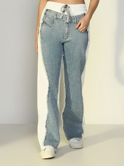 SHOWOFF - Women'S Solid White Jean