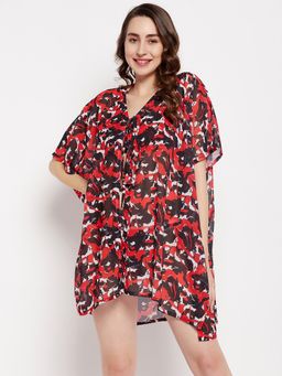 G Heist - Multi-Color Polyester Printed Bikini Top With Panty (Pack of 2)