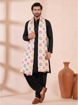 Zamour - Pure Cotton Embroideried Dupatta