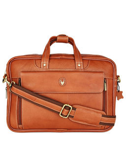 WILDHORN - Genuine Leather Laptop Messenger Bag for Men