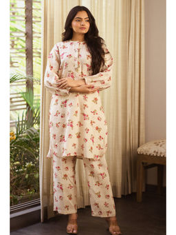 Paulmi & Harsh - Ivory Isabella Kurta With Pant