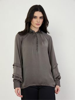 Styli - Oversized Tier Detail Top