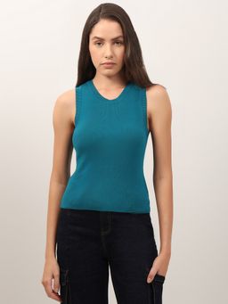 VERO MODA - Teal Tank Top