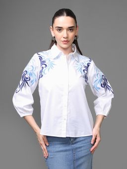 Kazo - White Hyacinth Shirt