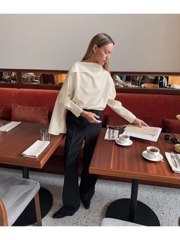 Miakee - Cream Leslie Top