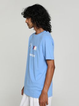 Puma - BMW MMS Essentials Logo Mens Blue T-Shirt