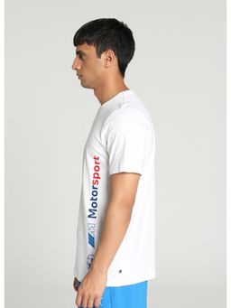Puma - BMW MMS Logo Mens White T-Shirt