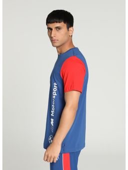 Puma - BMW MMS Logo Mens Blue T-Shirt