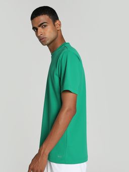 Puma - Team RISE Logo Mens Green T-Shirt