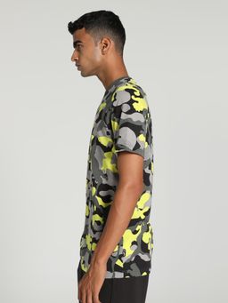 Puma - Essentials+ CAMO Mens Grey T-Shirt