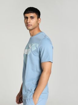 Puma - POWER Mens Blue T-Shirt