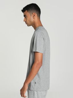 Puma - Essentials LOGO LAB Mens Grey T-Shirt