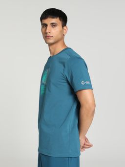 Puma - Mercedes Petronas AMG F1 Mens Blue T-Shirt