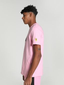 Puma - Ferrari Race Mens Pink T-Shirt