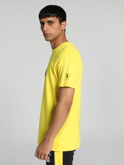 Puma - Ferrari Race Graphic Mens Yellow T-Shirt
