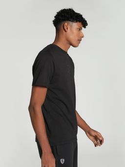 Puma - Ferrari Race Big Shld Tonal Mens Black T-Shirt