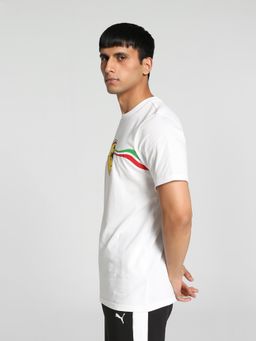 Puma - Ferrari Race Big Shld Hrtg Mens White T-Shirt